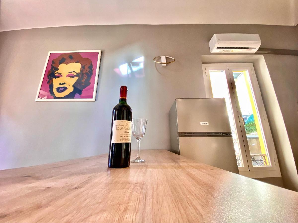 Lovely & Sunny Loft Heart Of Nice With A/C! Exteriör bild