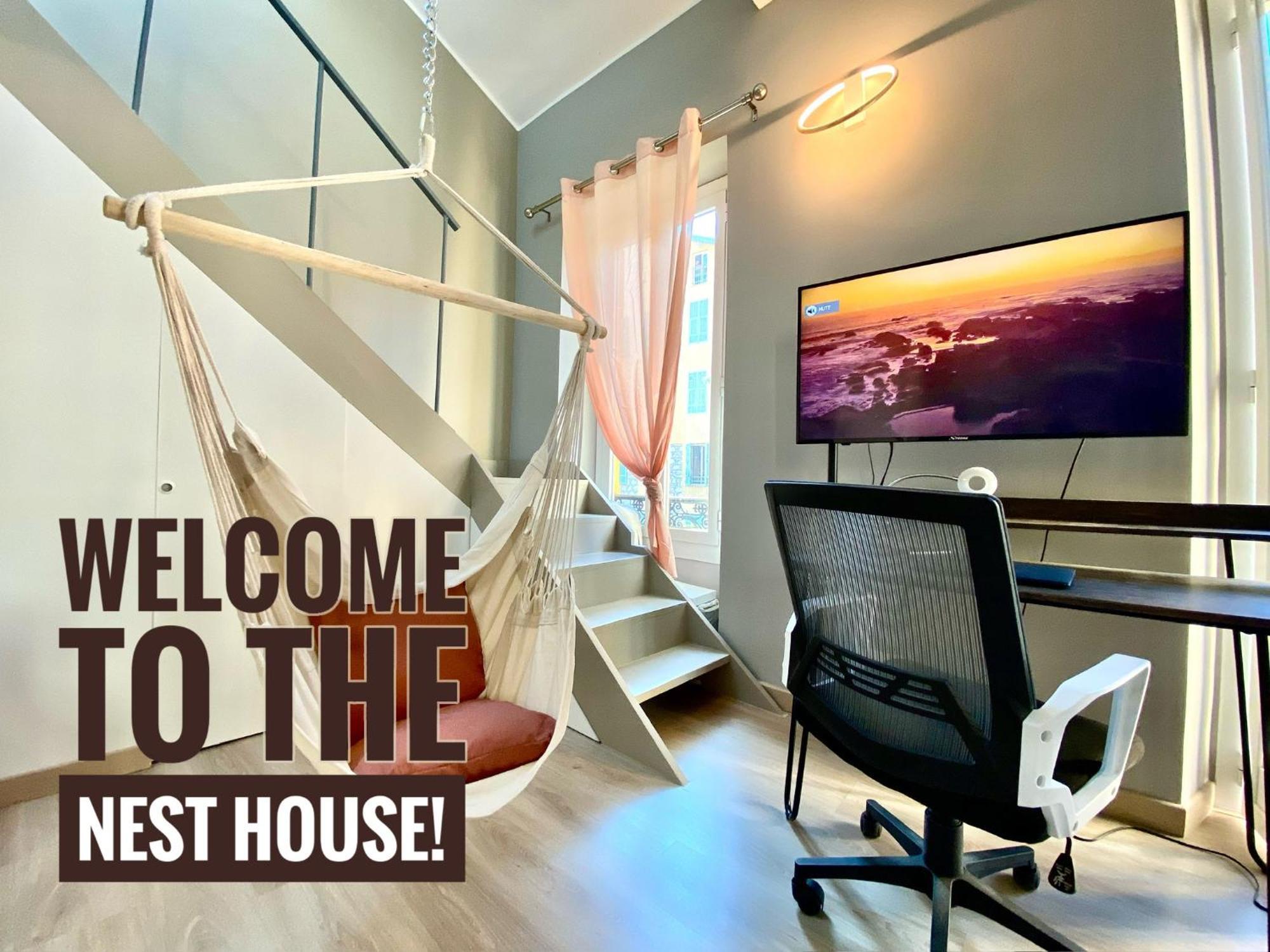Lovely & Sunny Loft Heart Of Nice With A/C! Exteriör bild
